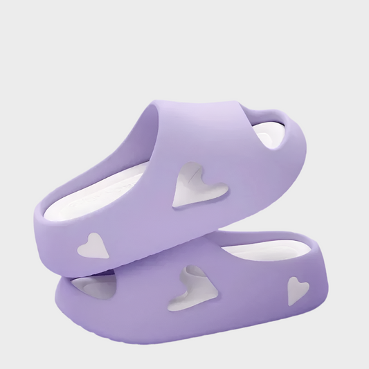 Chaussons en Forme de Cœur