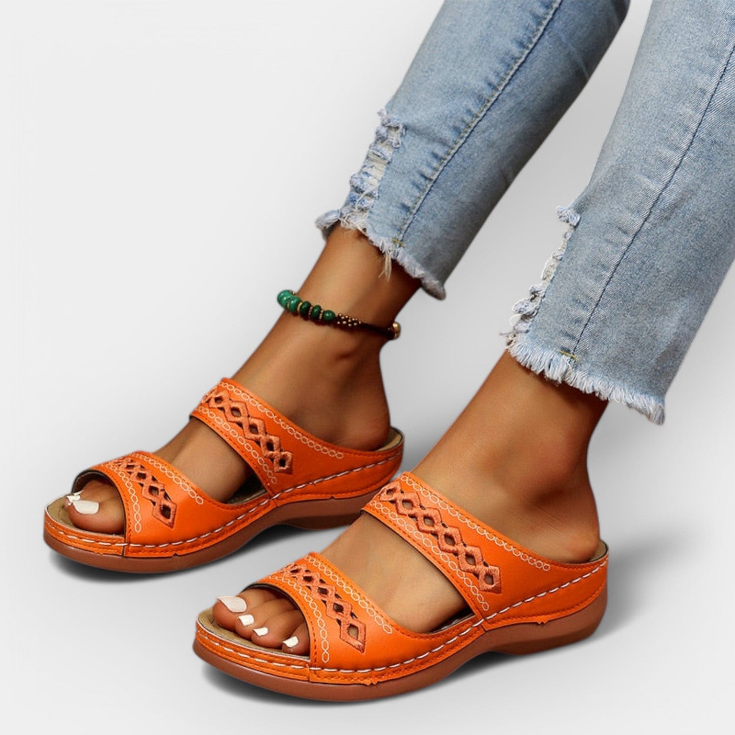 Sandales Anatomiques au Design Élégant
