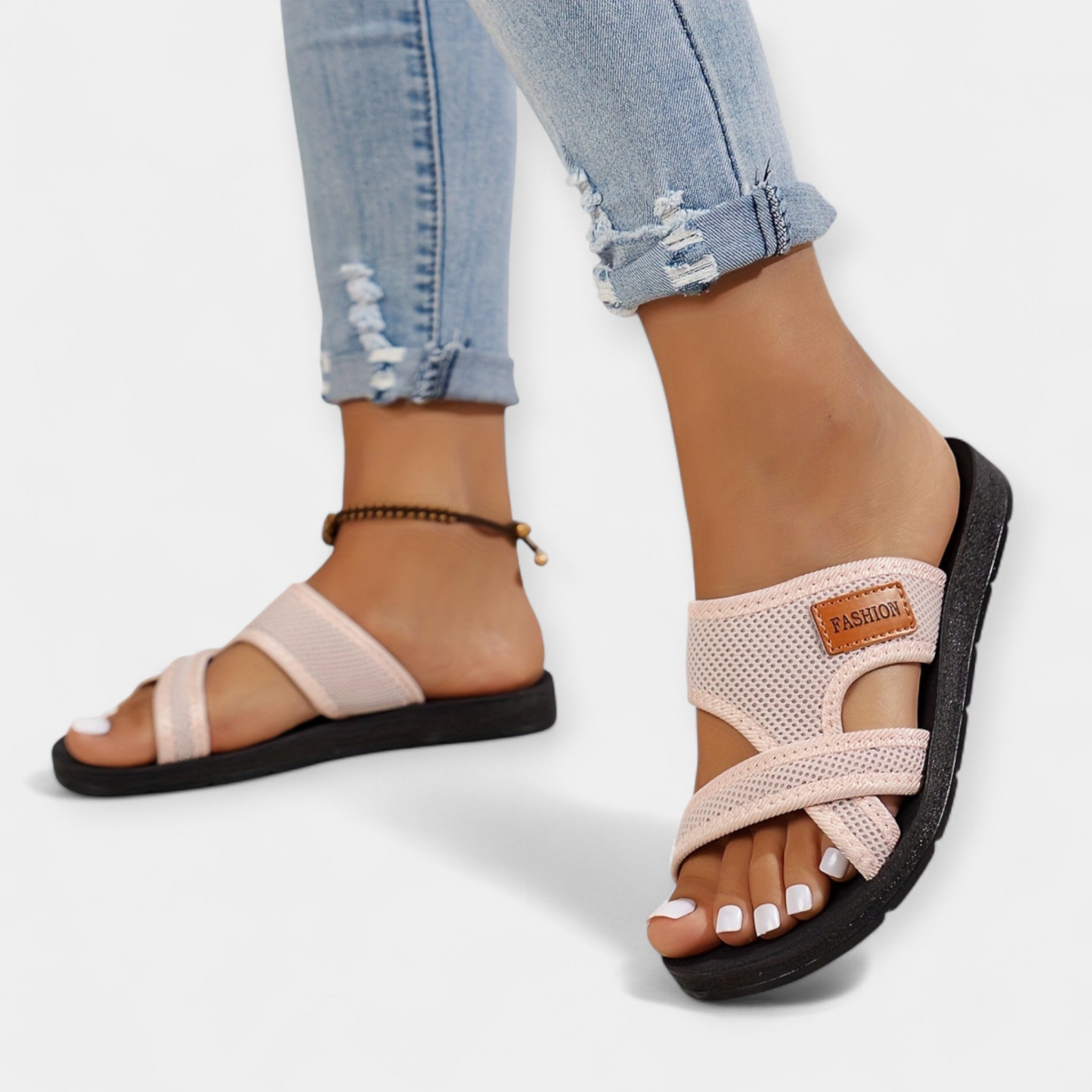 Sandales d'été en maille