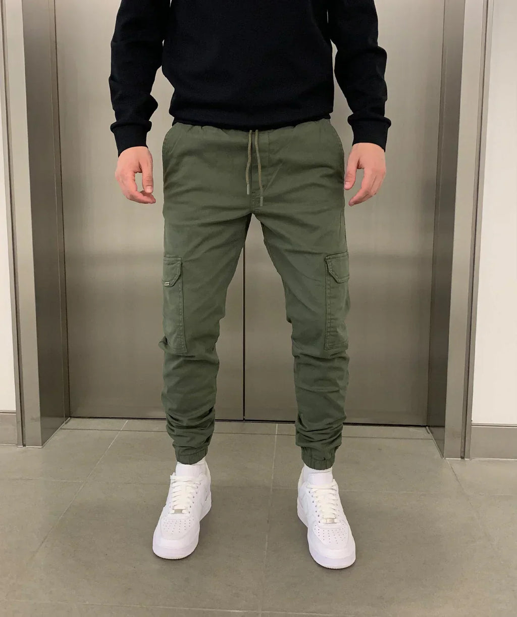 PANTALON CARGO DE COUPE JOGGER