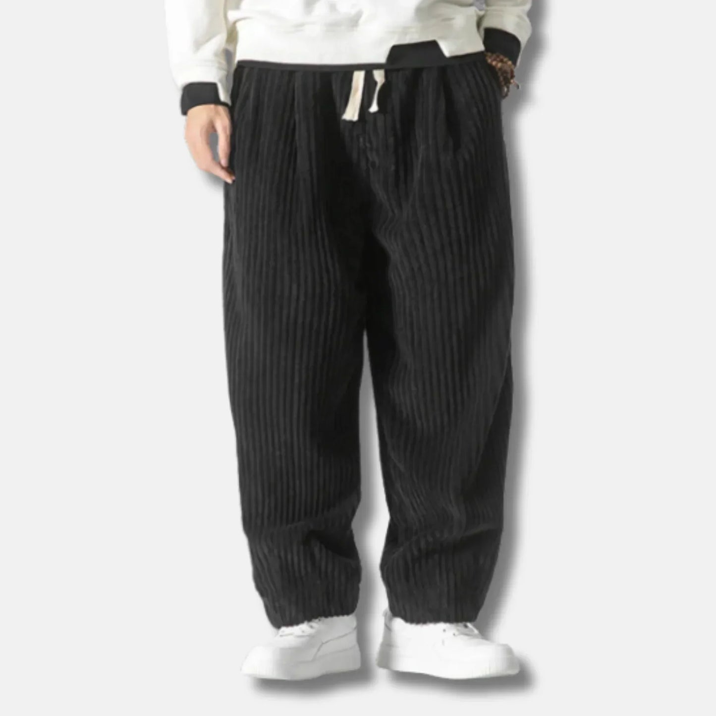 Nemu - Pantalon en velours côtelé