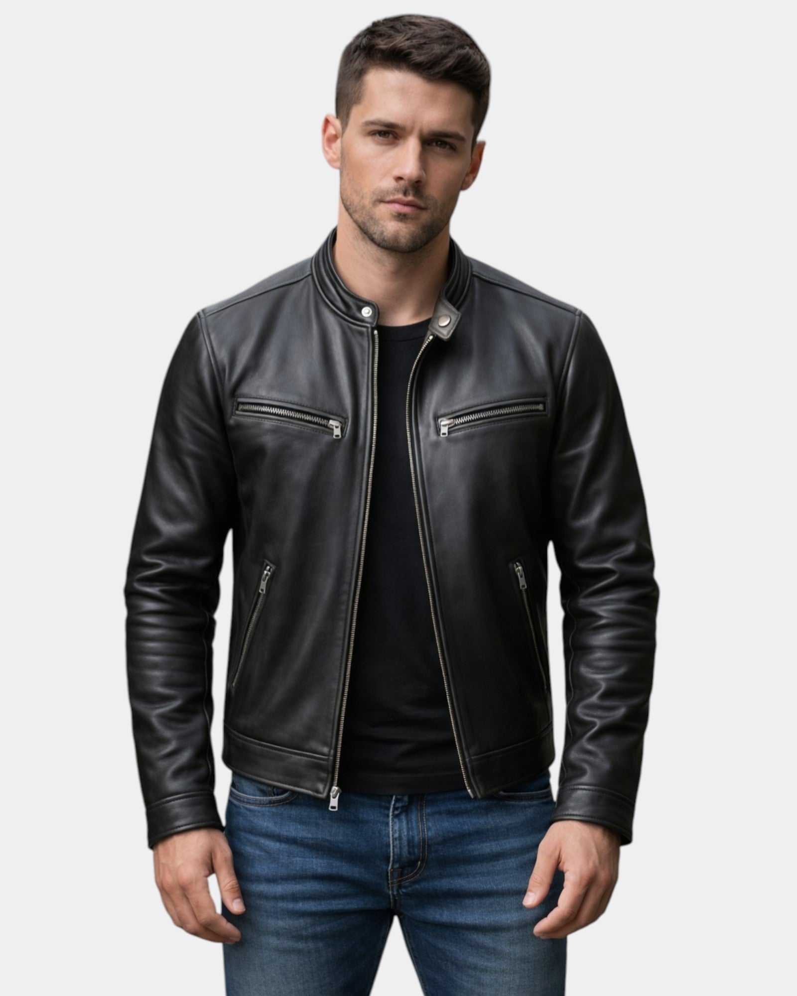 Bastien | Veste vintage effet cuir