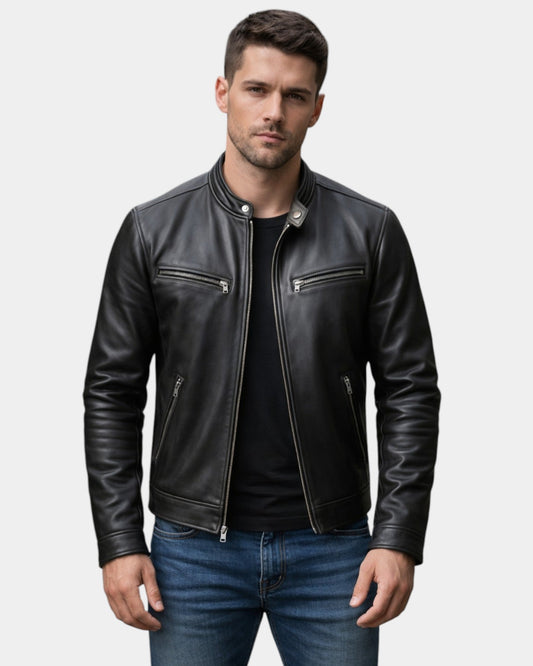 Bastien | Veste vintage effet cuir