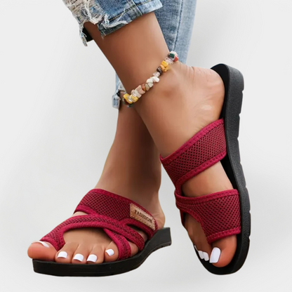Sandales orthopédiques correctrices pour cors