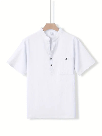 Cazel | Chemise élégante à manches courtes