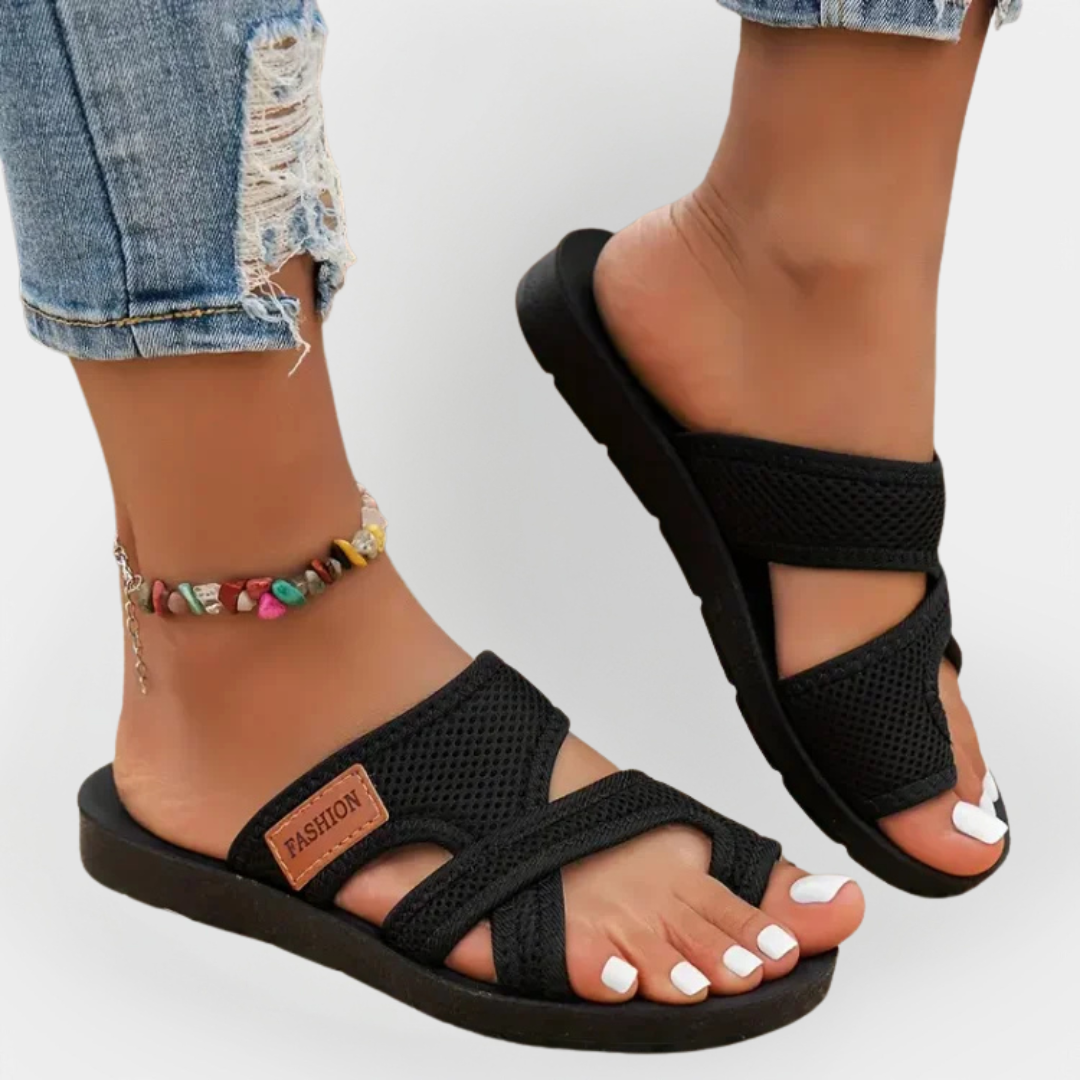 Sandales orthopédiques correctrices pour cors