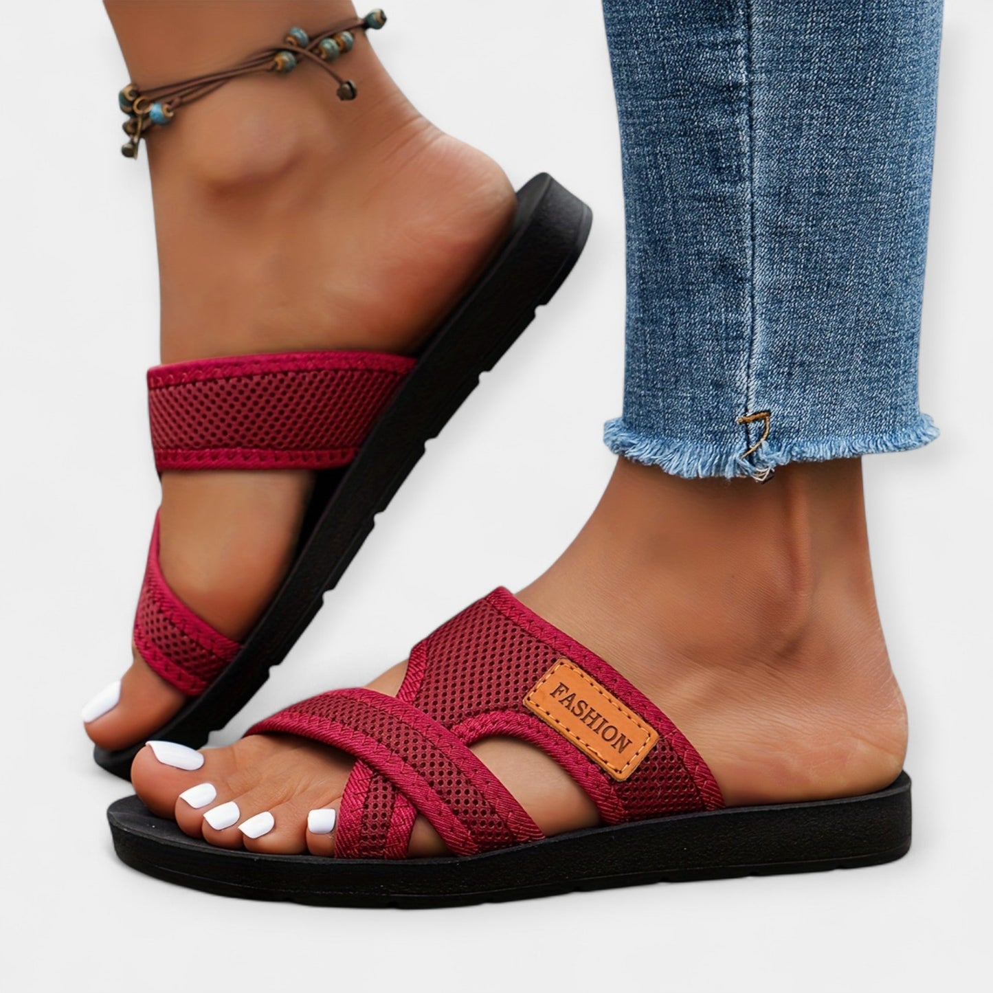 Sandales d'été en maille