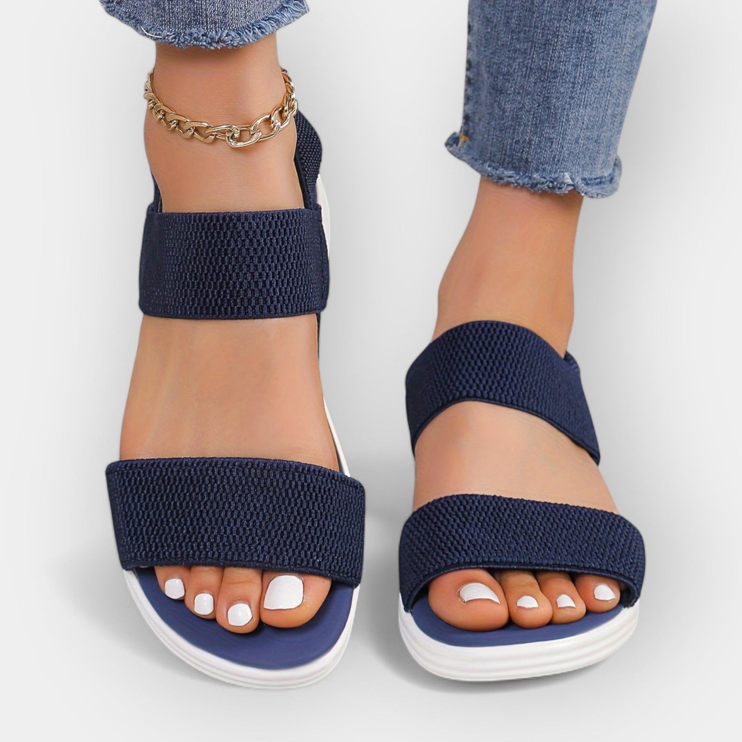 Sandales élastiques confortables