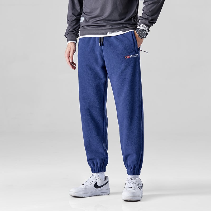 Pantalons pour homme en polaire épaisse - Lioren