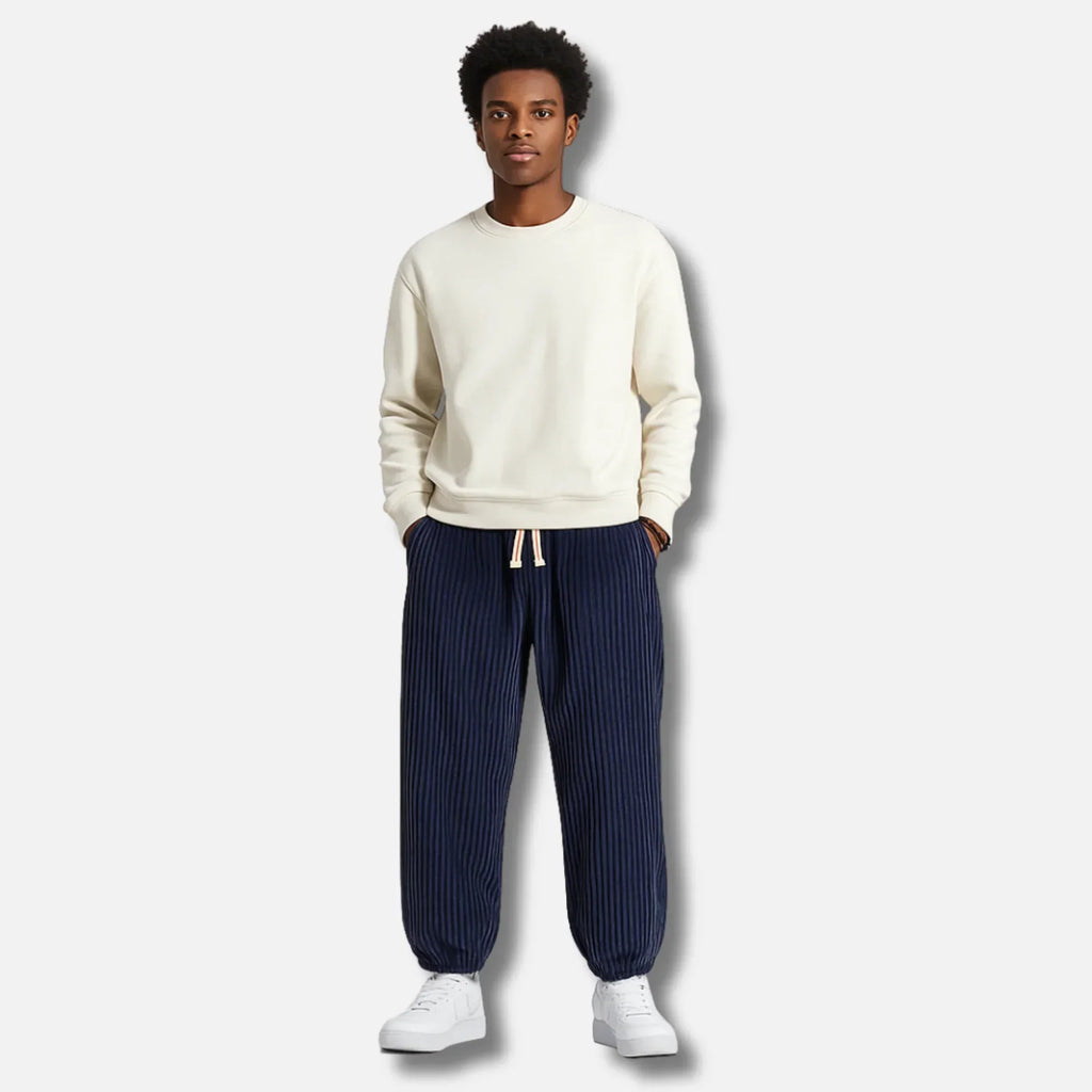 Nemu - Pantalon en velours côtelé