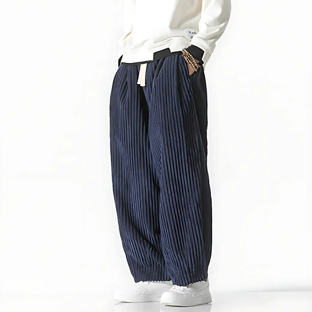 Nemu - Pantalon en velours côtelé