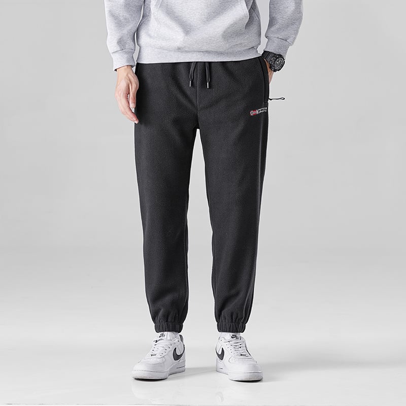 Pantalons pour homme en polaire épaisse - Lioren