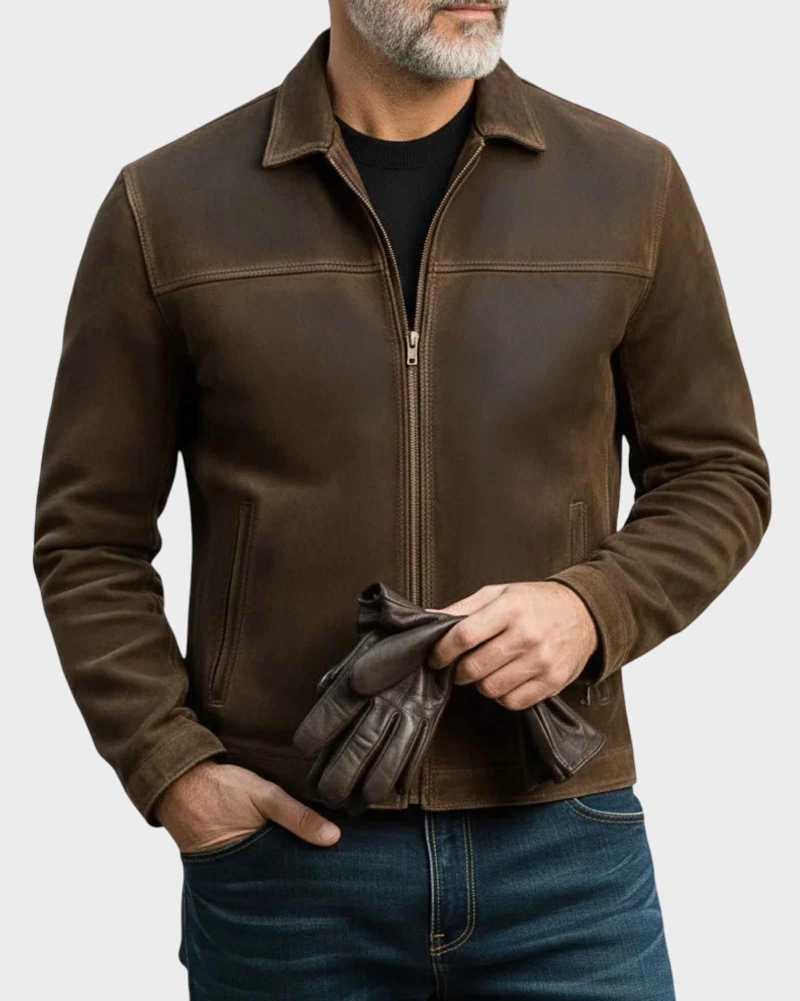 Mathis | Veste effet daim