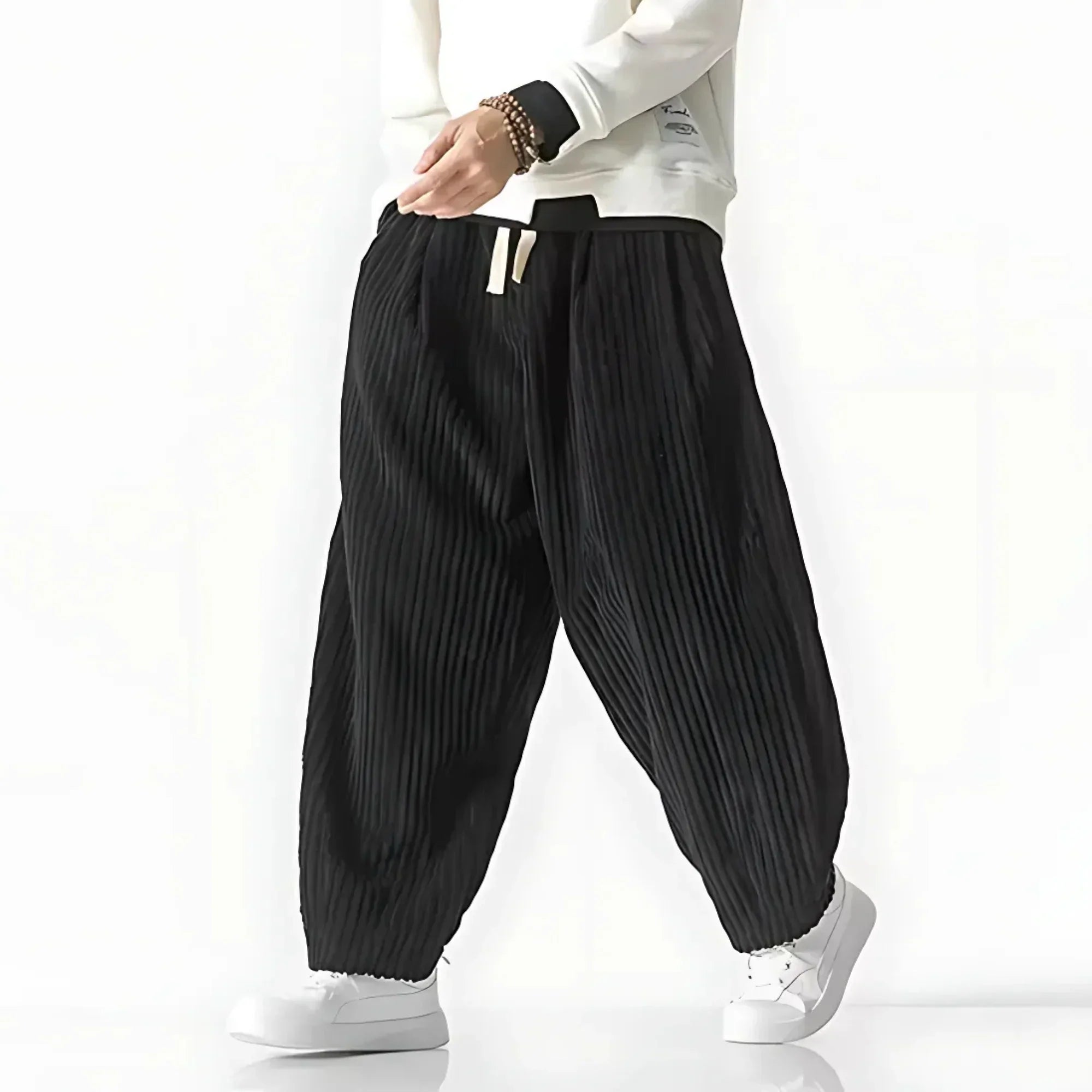 Nemu - Pantalon en velours côtelé