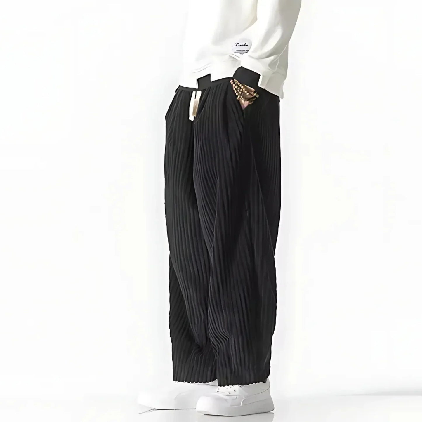 Nemu - Pantalon en velours côtelé