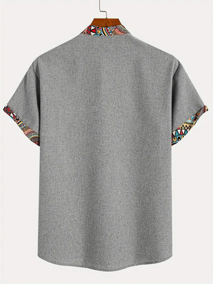 Cazel | Chemise élégante à manches courtes