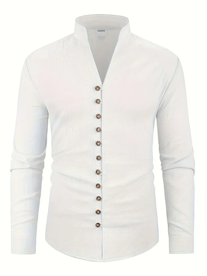 Cazel | Chemise légère en coton à manches longues