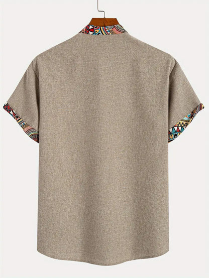 Cazel | Chemise élégante à manches courtes