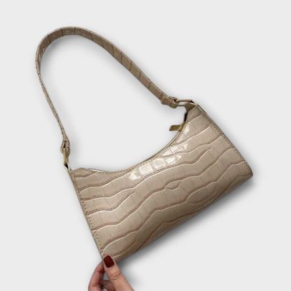Véronique | Sac en Cuir Brillant