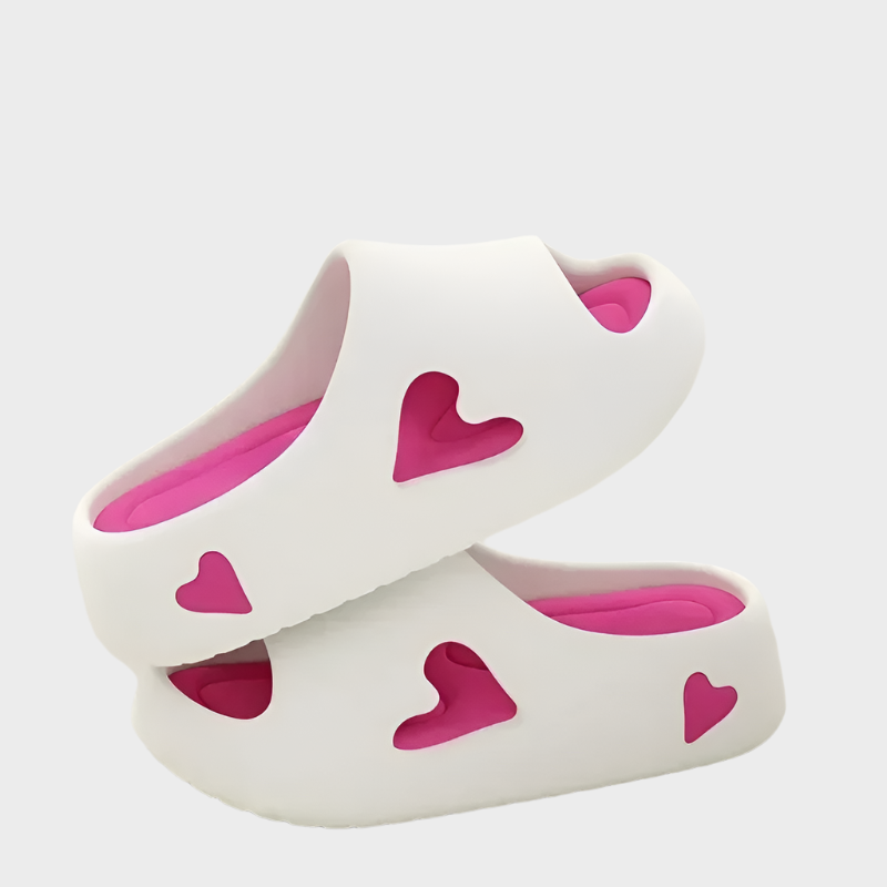 Chaussons en Forme de Cœur