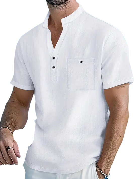 Cazel | Chemise élégante à manches courtes