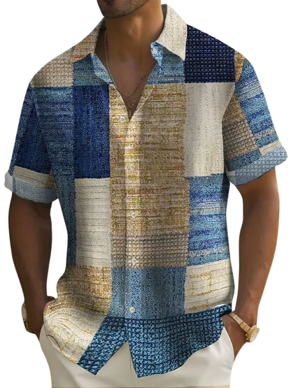 Cazel | Chemise élégante à manches courtes