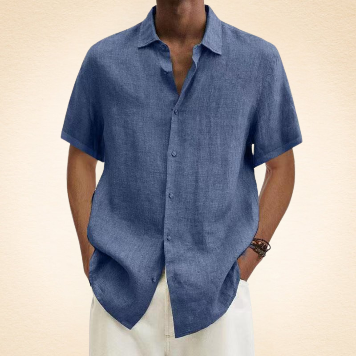 Cazel | Chemise élégante en lin