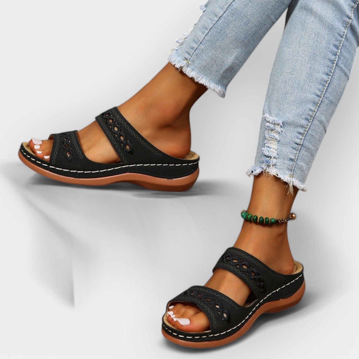 Sandales Anatomiques au Design Élégant