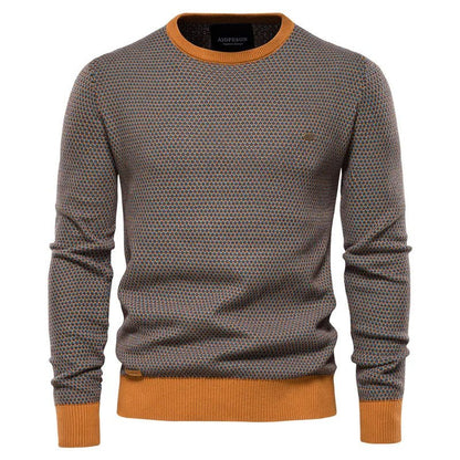 Steinmann | Pull pour hommes avec motif en losanges