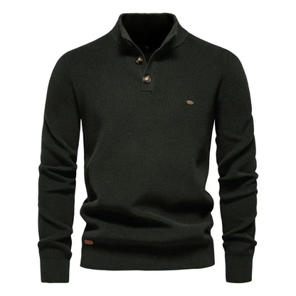 Konrad | Pull pour hommes élégant avec design à boutons