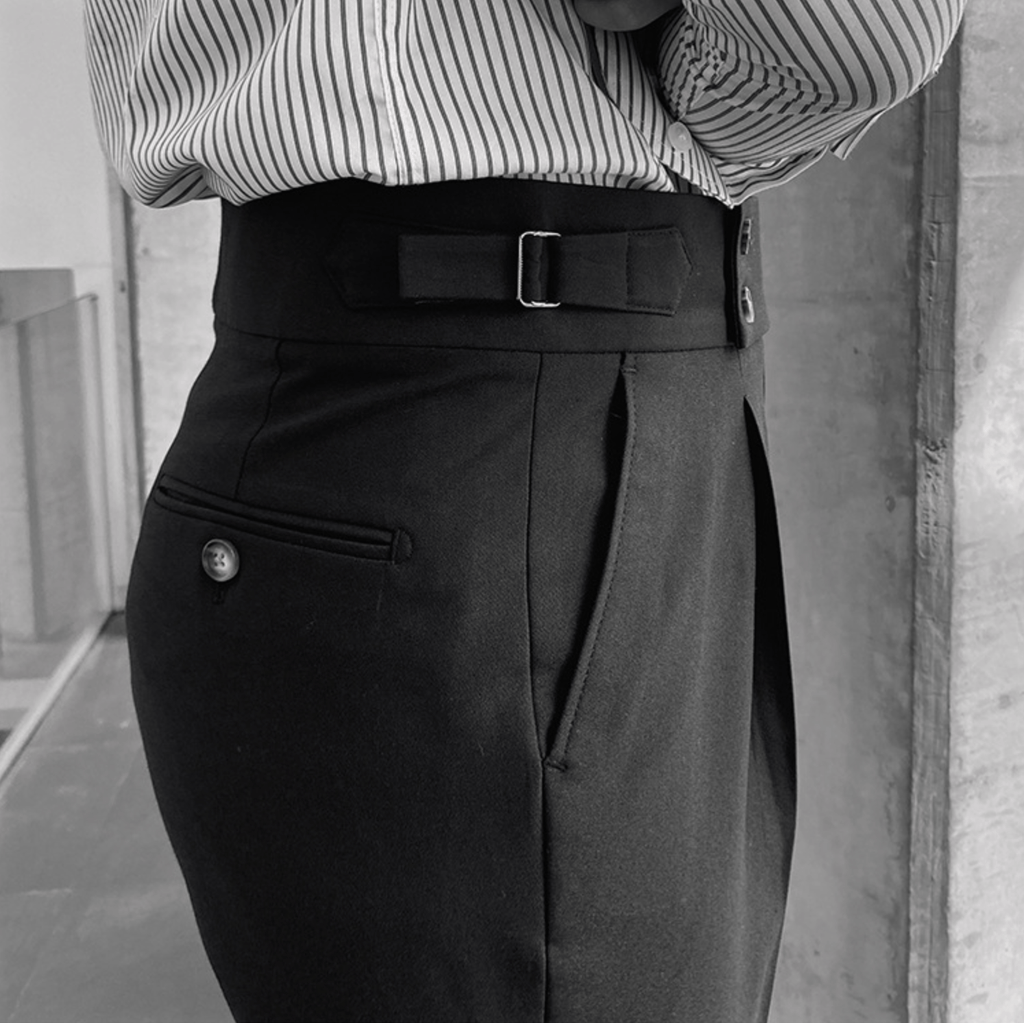 Edward | Pantalons Taille Haute Élégants