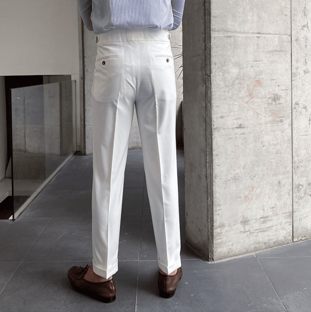 Edward | Pantalons Taille Haute Élégants
