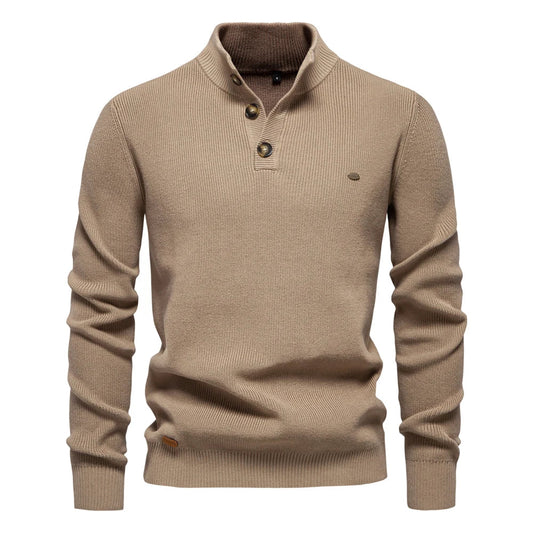 Konrad | Pull pour hommes élégant avec design à boutons