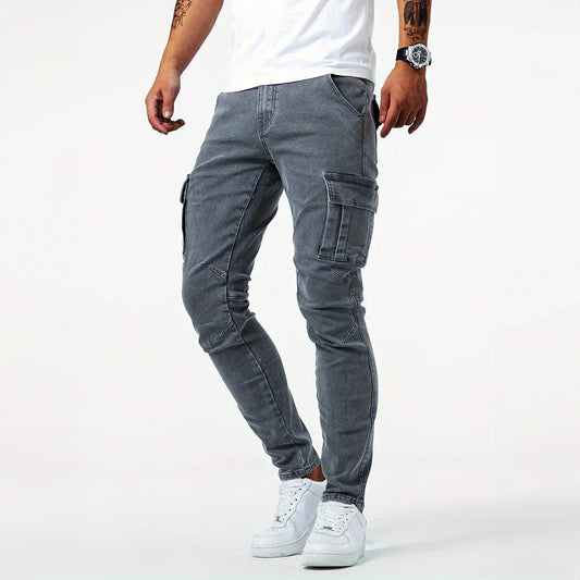 ALEX™ | JEANS CARGO ÉLASTIQUES