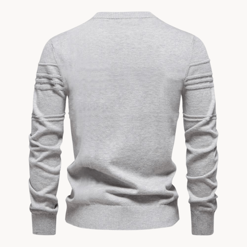 Burkhard | Pull élégant pour homme avec design à carreaux