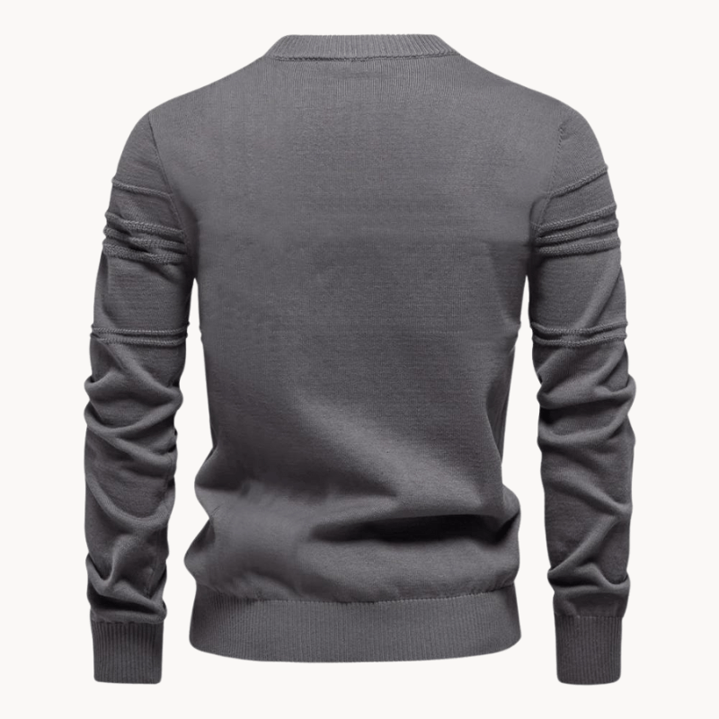 Burkhard | Pull élégant pour homme avec design à carreaux