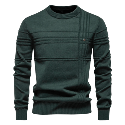 Burkhard | Pull élégant pour homme avec design à carreaux