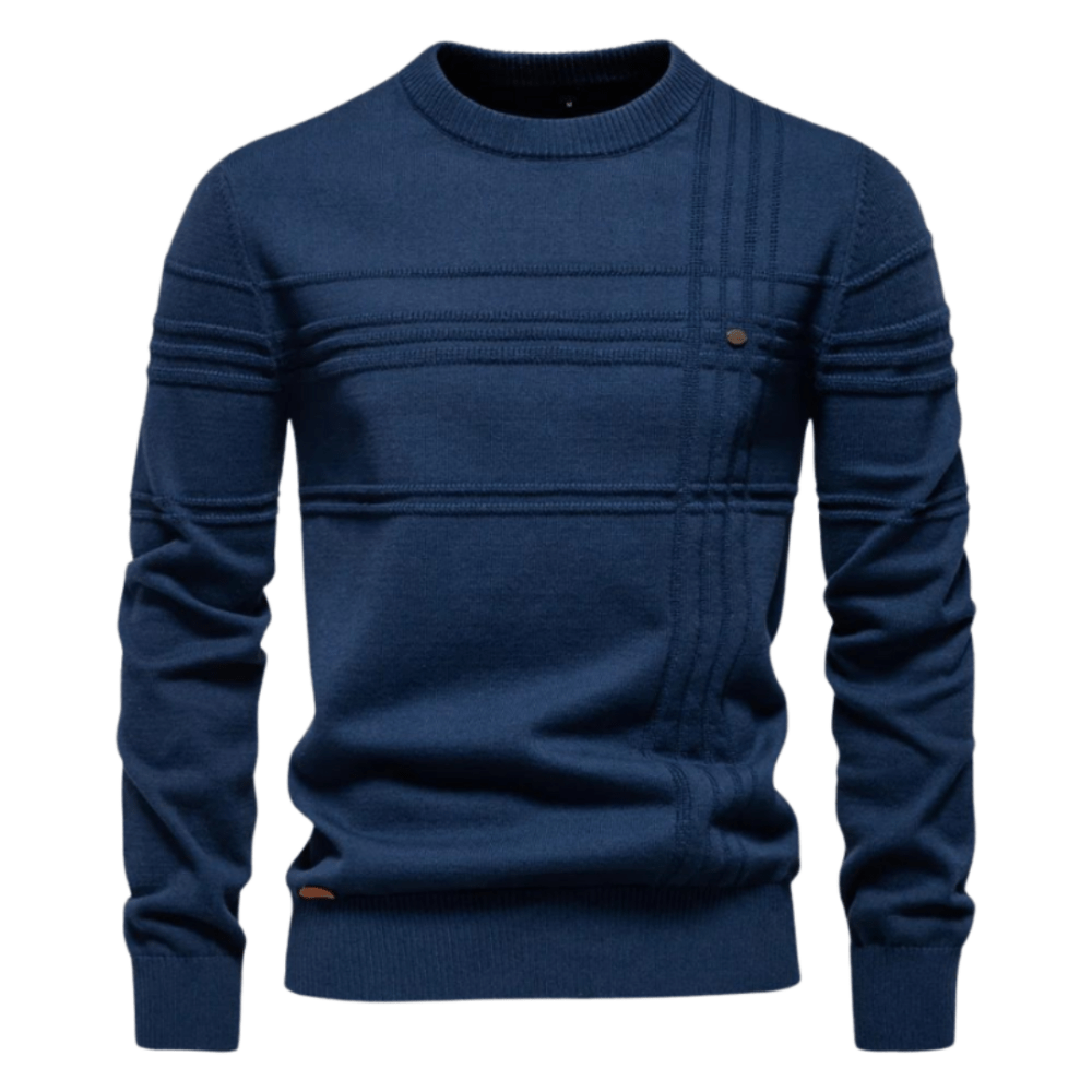 Burkhard | Pull élégant pour homme avec design à carreaux