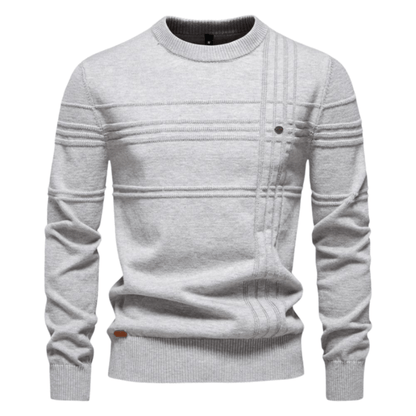 Burkhard | Pull élégant pour homme avec design à carreaux