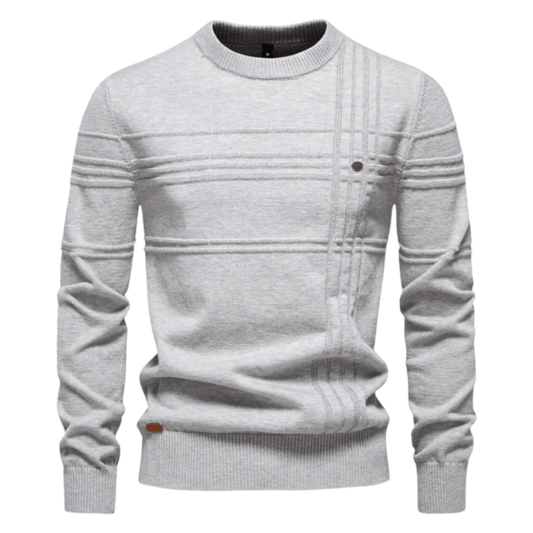 Burkhard | Pull élégant pour homme avec design à carreaux