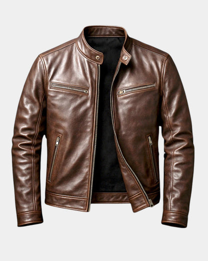 Bastien | Veste vintage effet cuir