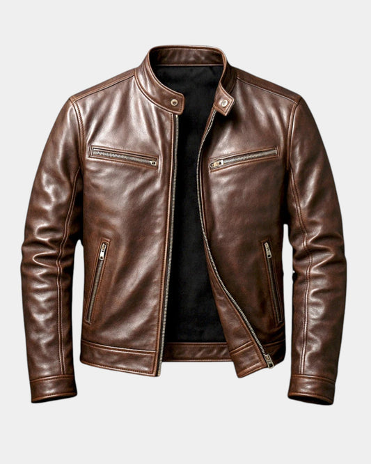 Bastien | Veste vintage effet cuir