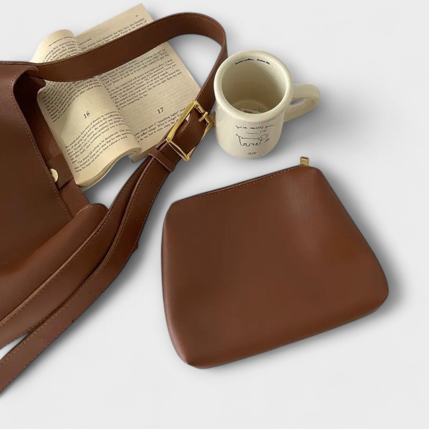Isaure │ Sac à bandoulière en cuir élégant