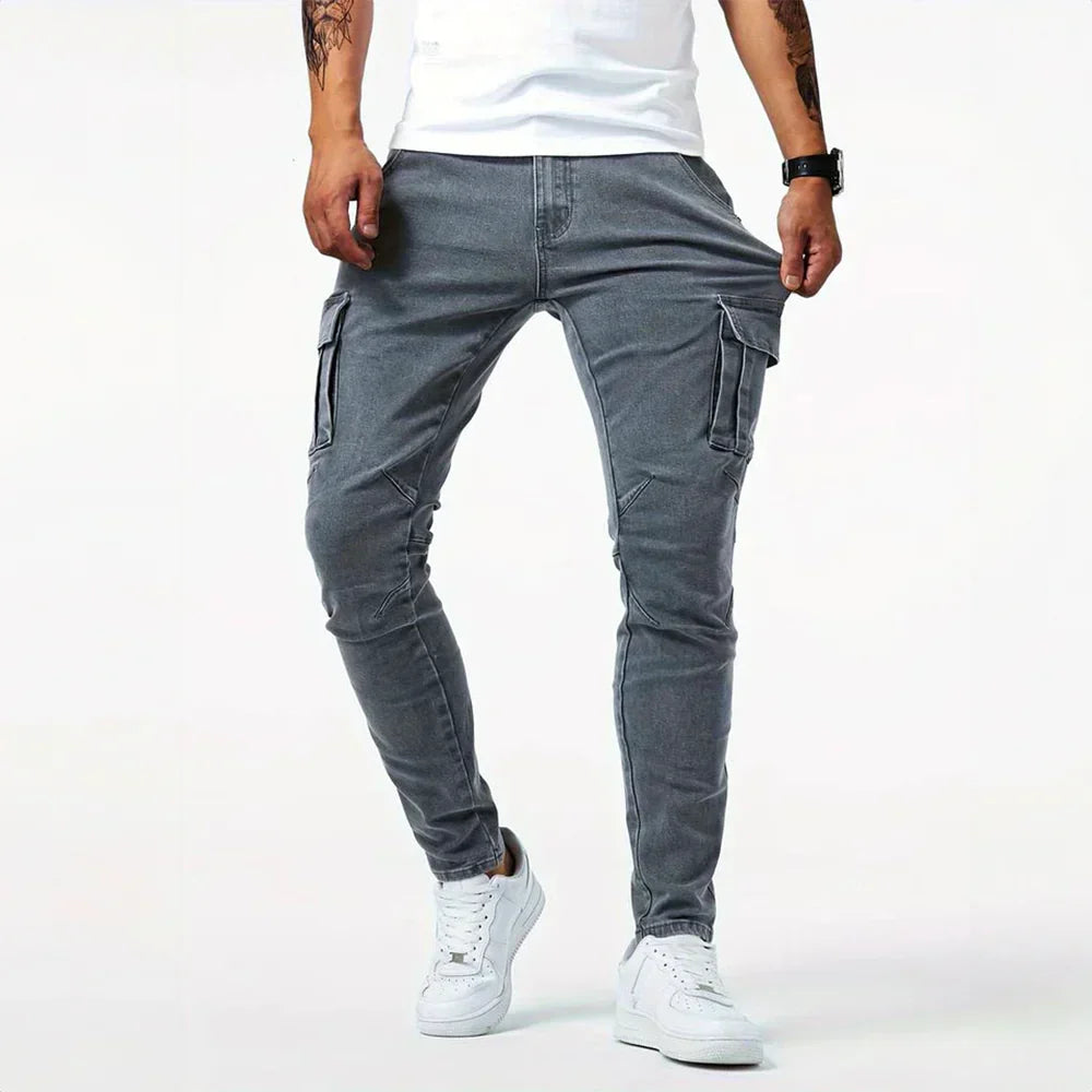 ALEX™ | JEANS CARGO ÉLASTIQUES