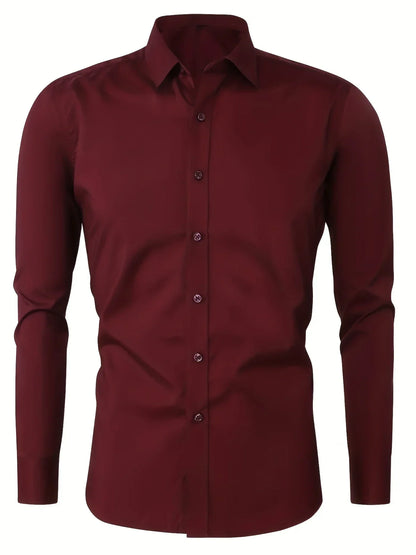 Cazel | Chemise élégante à manches longues avec boutons