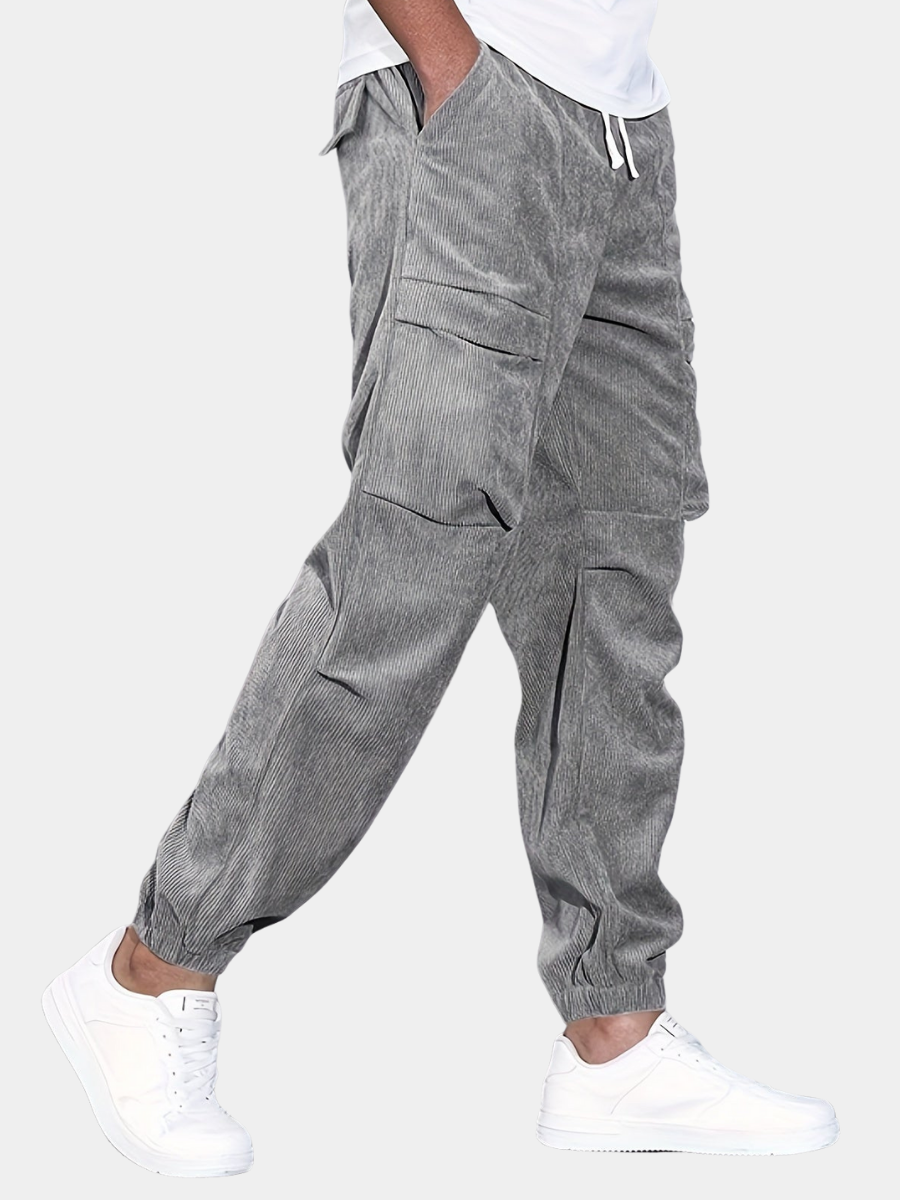 Rossi Roma | PANTALON CARGO EN CORDUROY