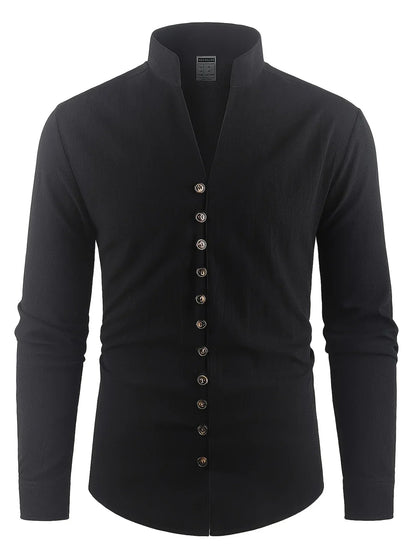Cazel | Chemise légère en coton à manches longues