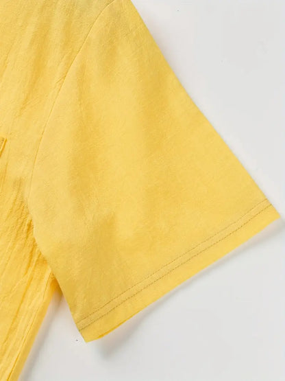 Cazel | Chemise élégante à manches courtes