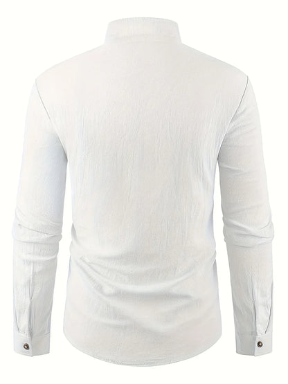 Cazel | Chemise légère en coton à manches longues