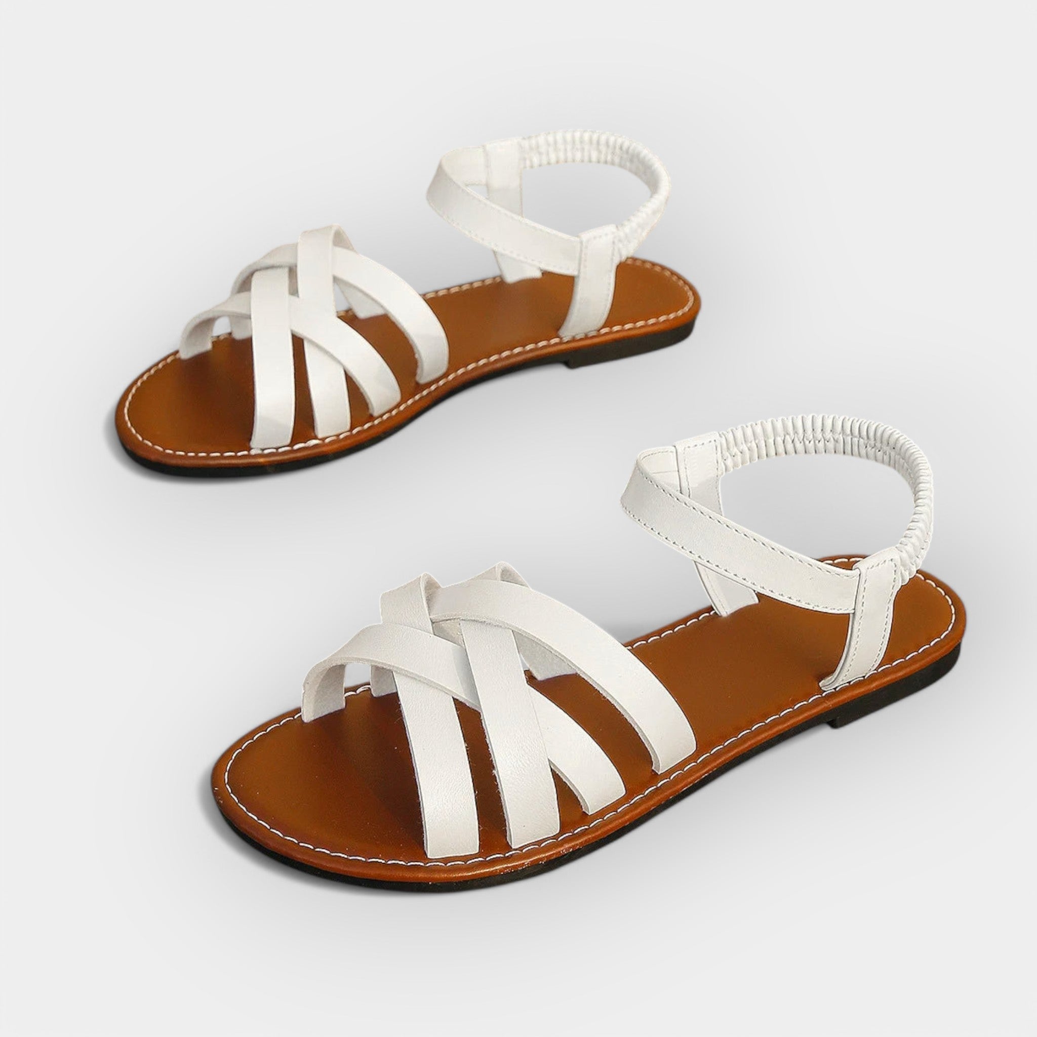 Sandales faites à la main avec des sangles réglables